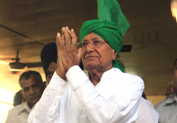 Indian National Lok Dal (INLD) leader Om Prakash Chautala. (File Photo: IANS)