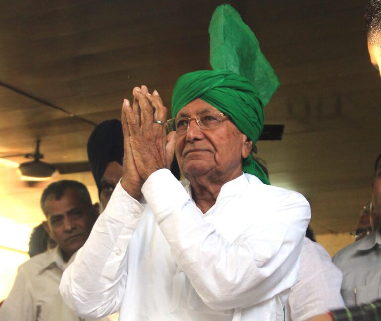 Indian National Lok Dal (INLD) leader Om Prakash Chautala. (File Photo: IANS)